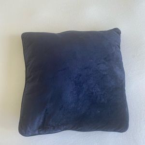 Velvet throw pillow